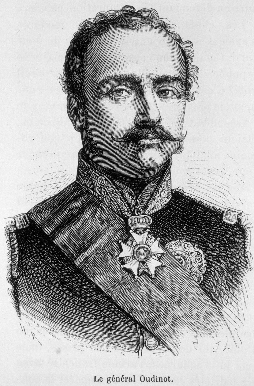 Retrato do General Nicolas Charles Victor Oudinot, Duque de Reggio (1791 - 1863) de Unknown artist