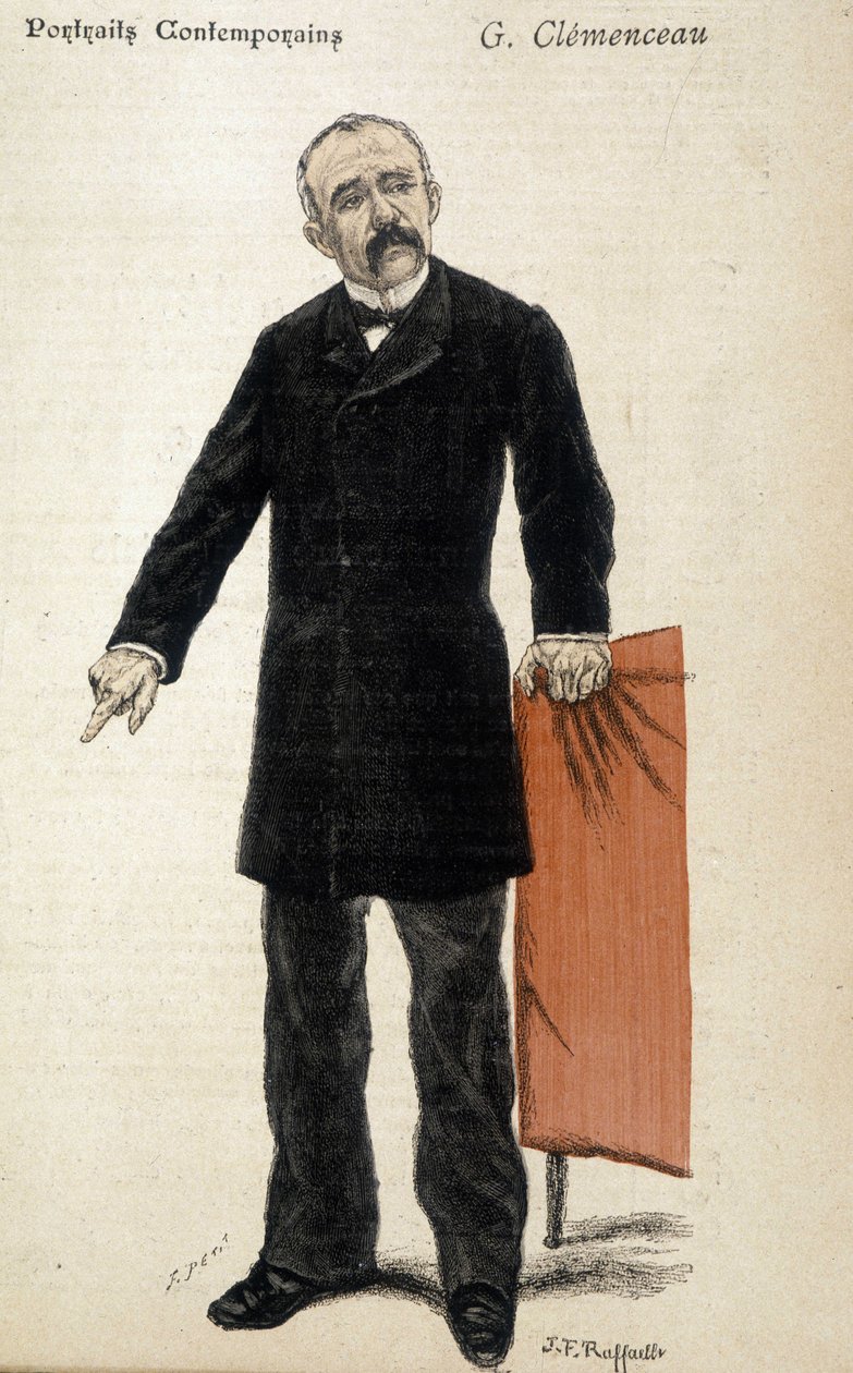 Retrato de Georges Clémenceau de Unknown artist