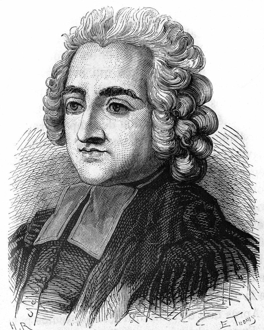 Retrato de Germain Louis de Chauvelin. Político francês. 1685-1762 de Unknown artist