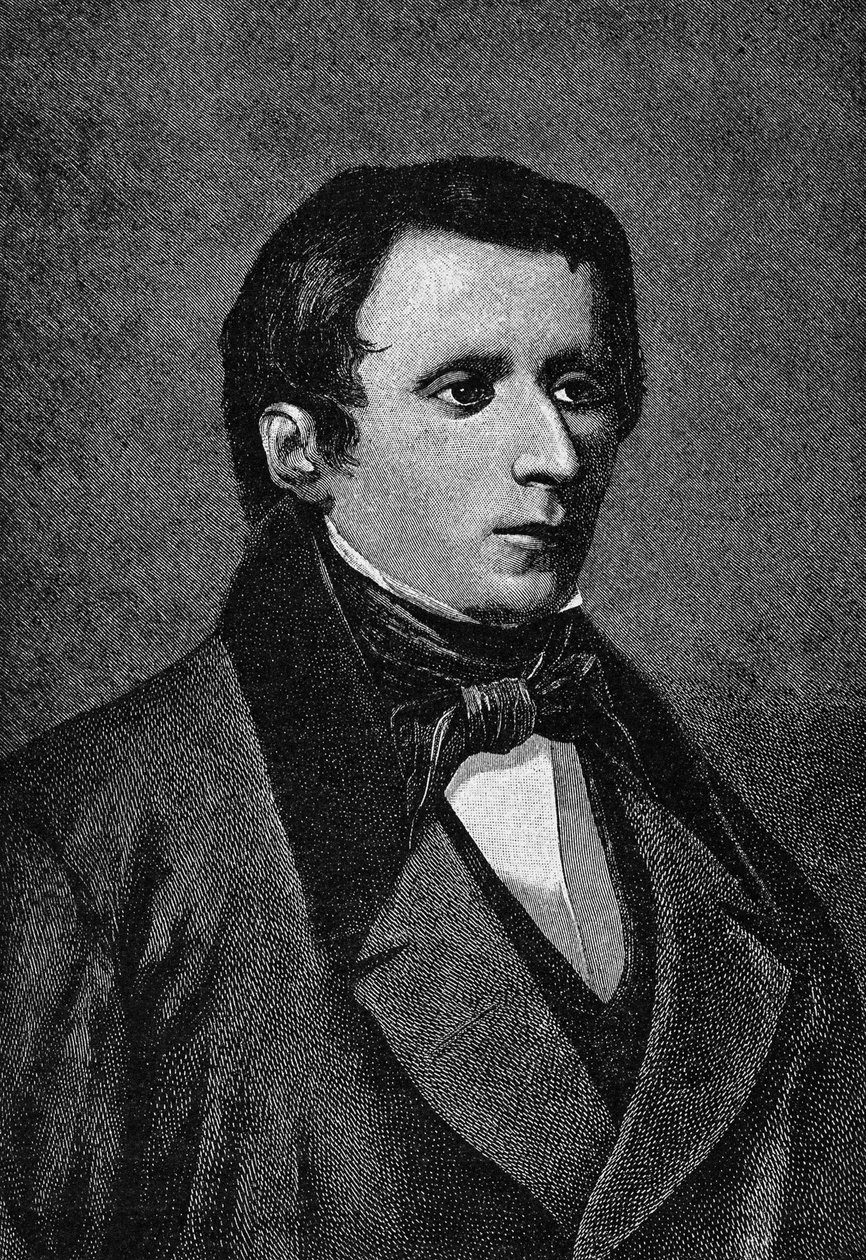 Retrato de Giacomo Leopardi (1798-1837), escritor italiano. de Unknown artist