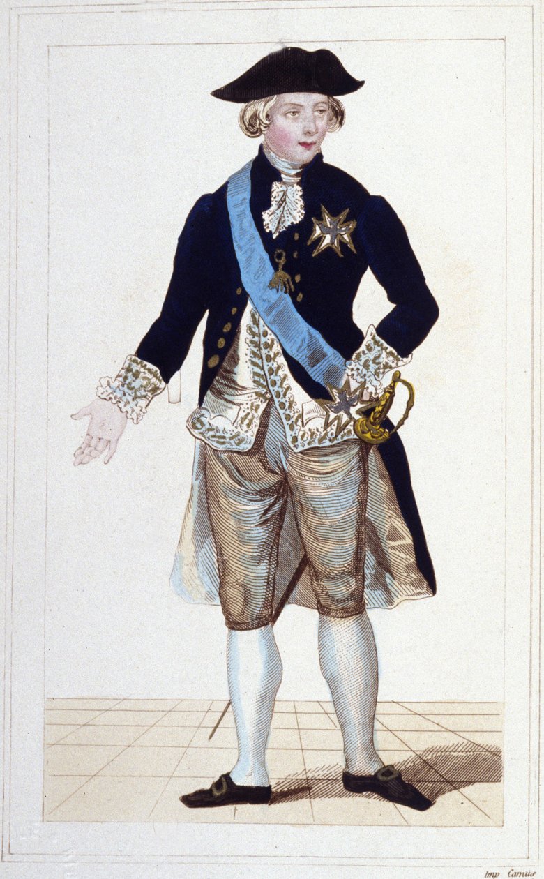 Retrato de Gilbert Mottier, Marquês de La Fayette (1757-1834). de Unknown artist