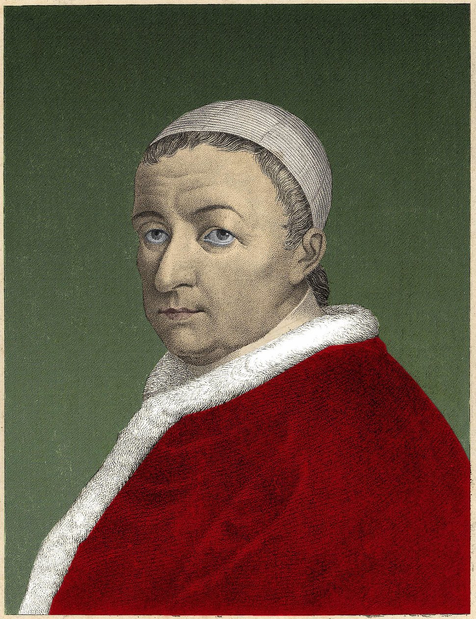 Retrato de Gioacchino PECCI, Leão XIII (1810 - 1903), 254º Papa (1878 - 1903) de Unknown artist