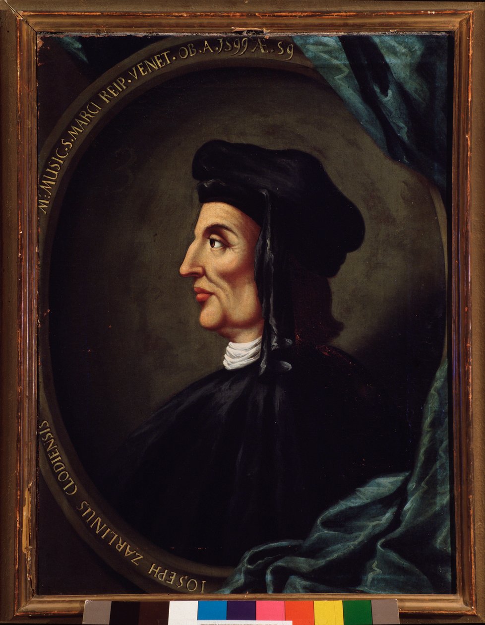 Retrato de Gioseffo Zarlino (pintura de Unknown artist