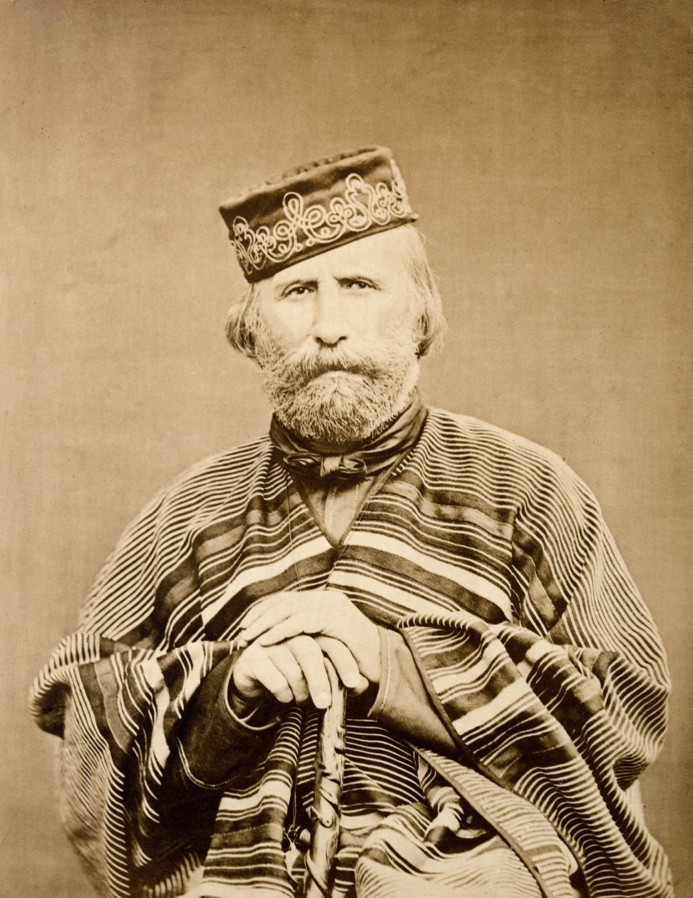 Retrato de Giuseppe Garibaldi (1807-1882) 1865 de Unknown artist