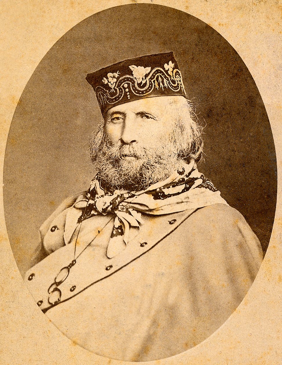 Retrato de Giuseppe Garibaldi (1807-1882) 1875. de Unknown artist