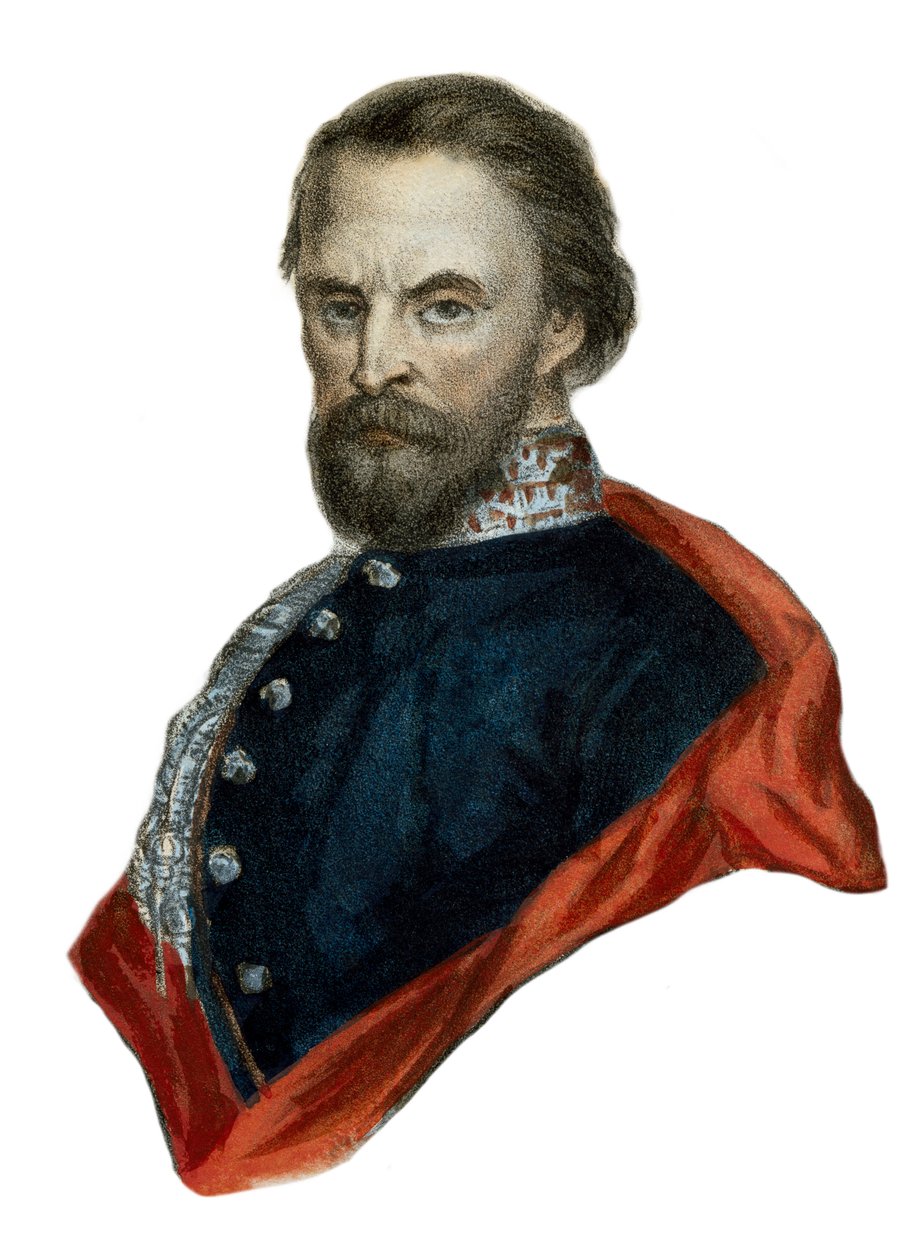Retrato de Giuseppe Garibaldi de Unknown artist
