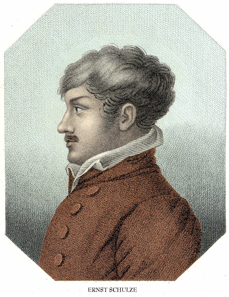 Retrato de Gottlob Ernst Schulze (1761 - 1833) filósofo alemão de Unknown artist