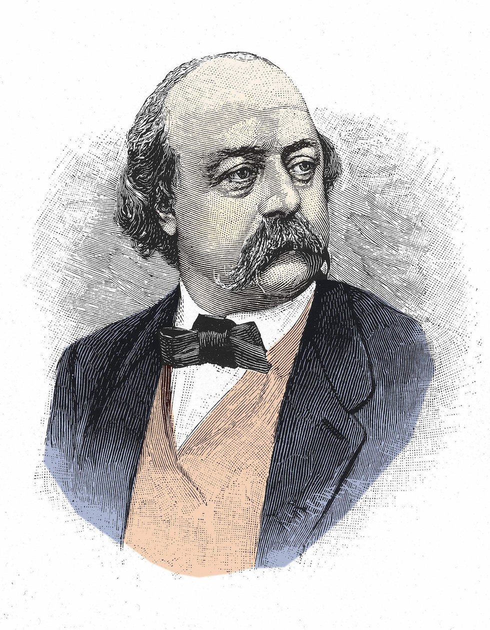 Retrato de Gustave Flaubert (1821 - 1880). de Unknown artist
