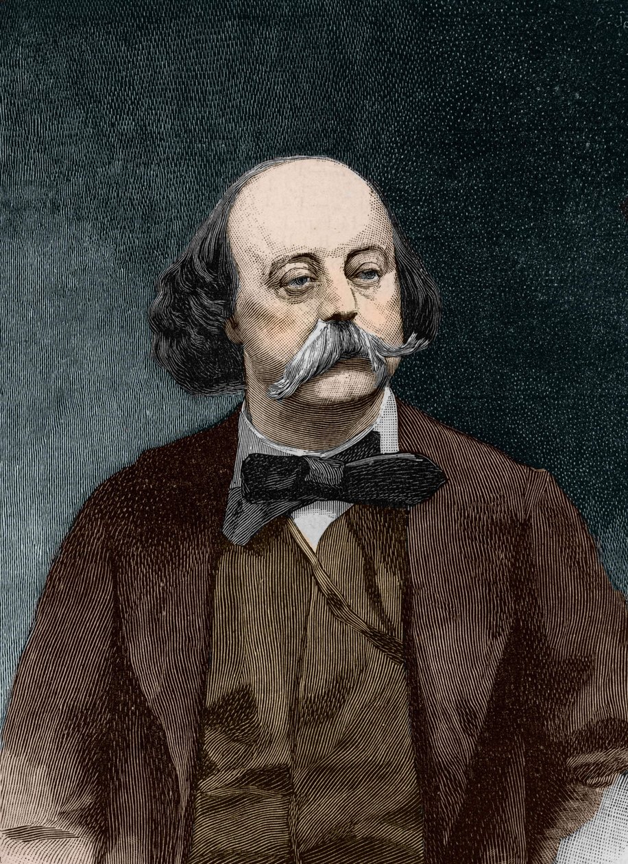 Retrato de Gustave Flaubert (1821 - 1880) de Unknown artist