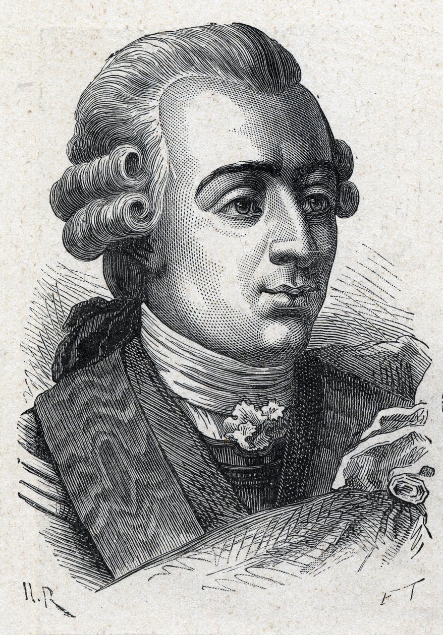 Retrato de Gustav III de Camurça (Gustav III de Unknown artist