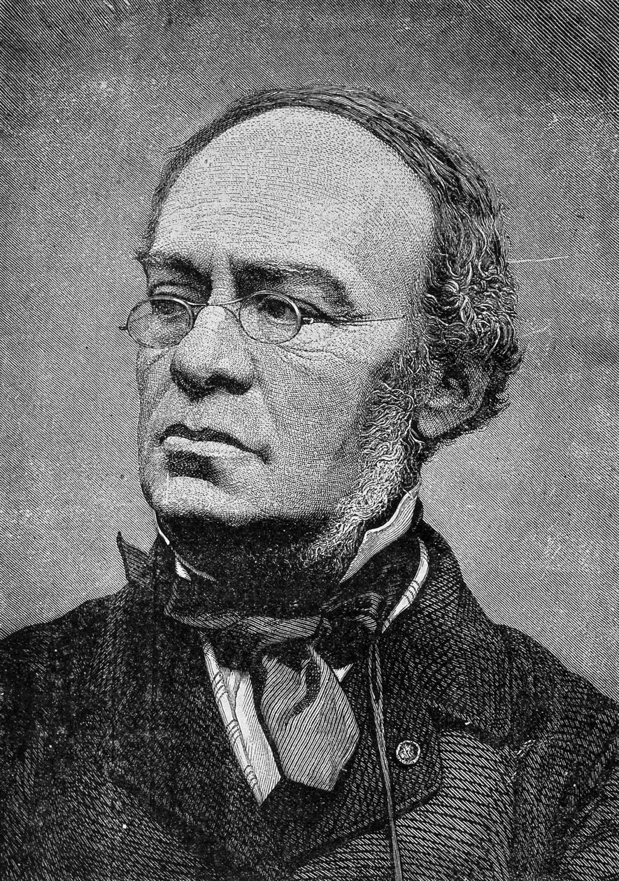 Retrato de Halevy dit Jacques Fromental Levy, compositor francês (1799-1862) de Unknown artist