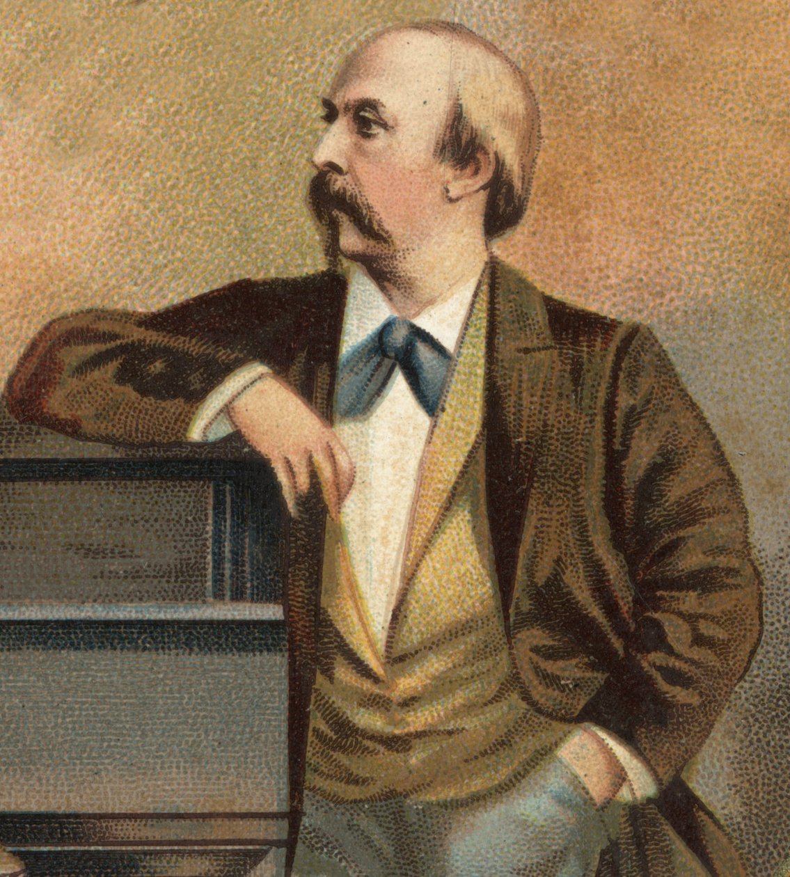 Retrato de Hans von Bulow (1830 - 1894). de Unknown artist