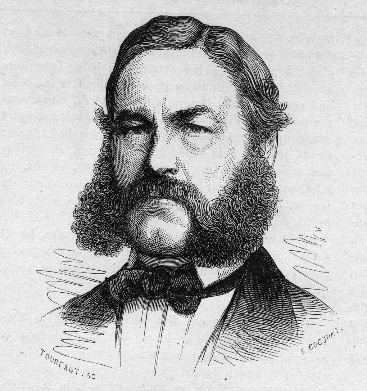 Retrato de Henri (Heinrich) Barth viajante e explorador alemão 1821-1865. de Unknown artist