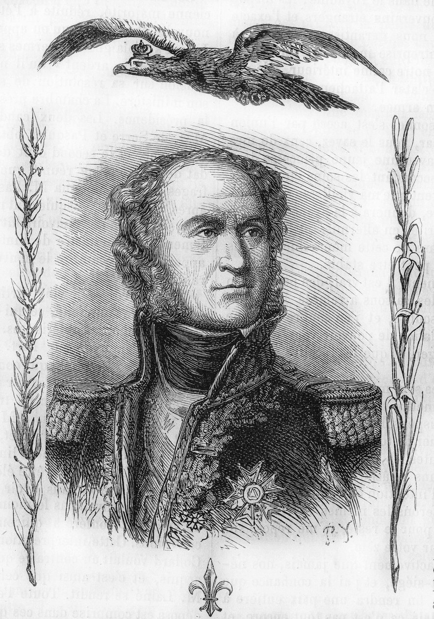 Retrato de Henri Clarke, general e político francês (Duque de Feltre 1809 de Unknown artist