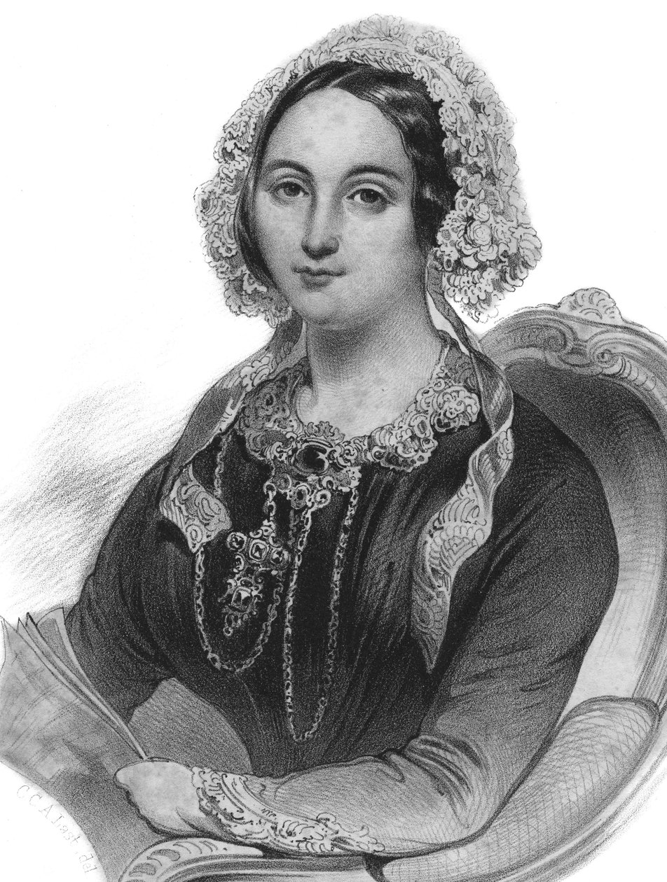 Retrato de Henriette Sontag Condessa Rossi Soprano da ópera alemã - Retrato de Henriette Sontag (1806-1854), cantora alemã. de Unknown artist