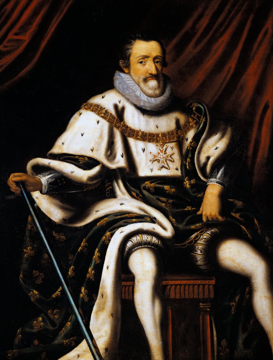Retrato de Henrique IV de França (Pau de Unknown artist