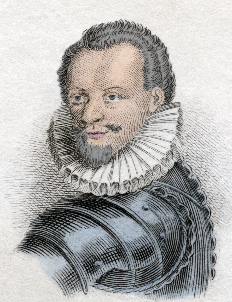 Retrato de Henrique I de Lorena, 3º Duque de Guise, conhecido como o Escalafre (1550 - 1588) de Unknown artist