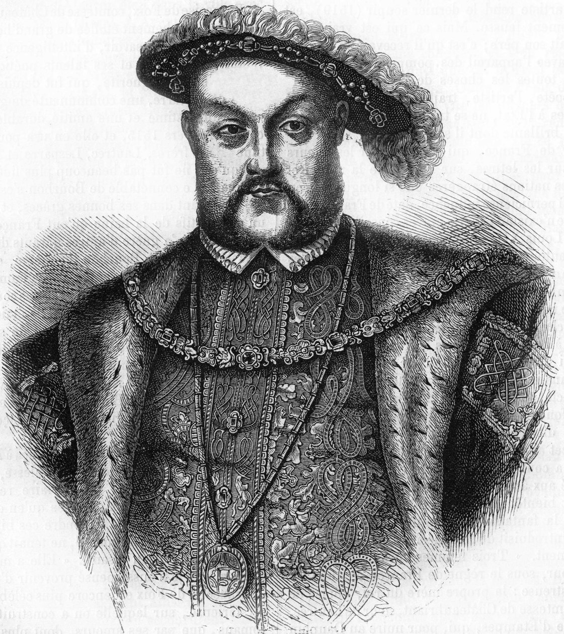 Retrato de Henrique VIII, Rei de Inglaterra e da Irlanda (1491-1547). de Unknown artist