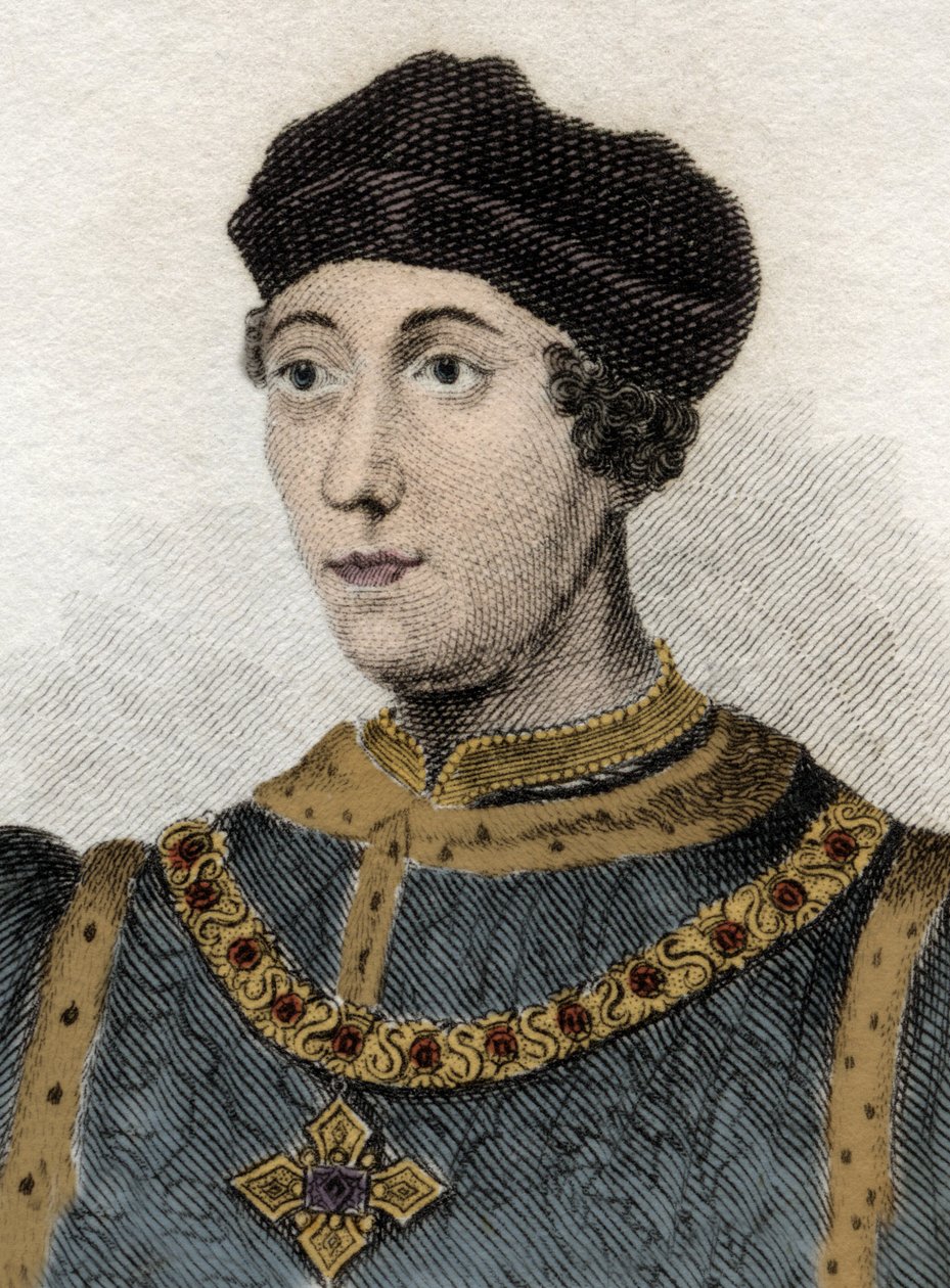 Retrato de Henrique VI (1421-1471), Rei de Inglaterra. de Unknown artist