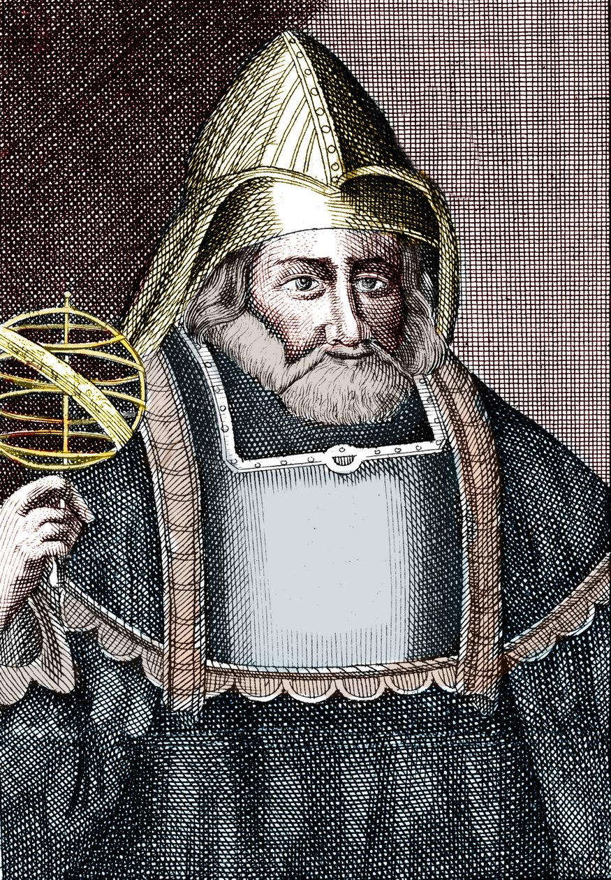 Retrato de Hermes Trimegiste (Trismegisto). de Unknown artist