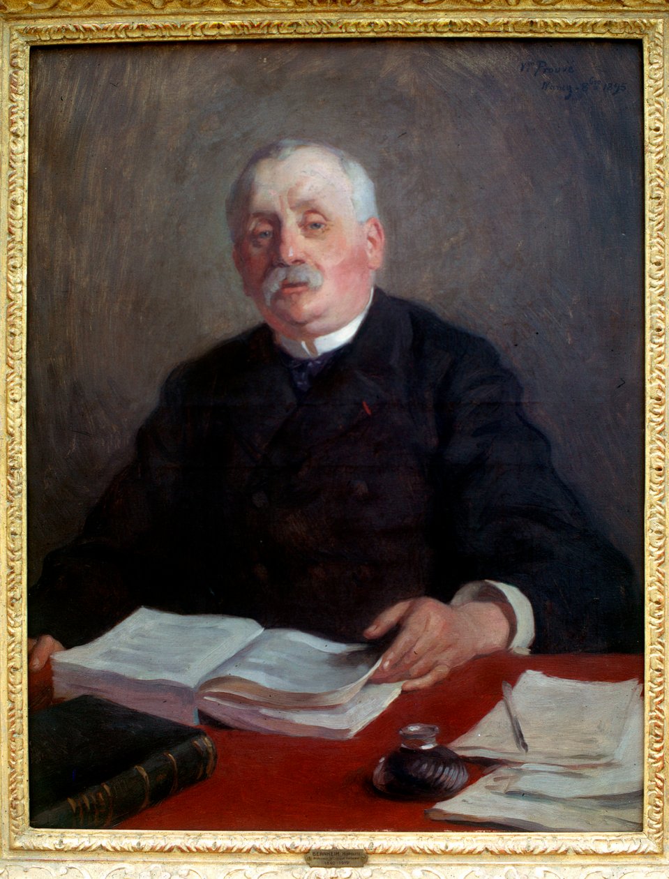 Retrato de Hippolyte BERNHEIM (1840-1919) médico francês de Unknown artist