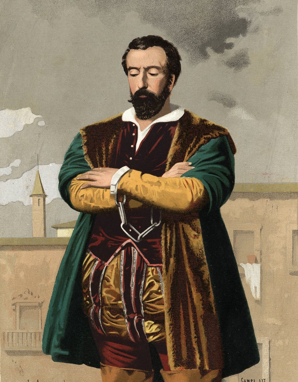 Retrato de JUAN DE PADILLA de Unknown artist
