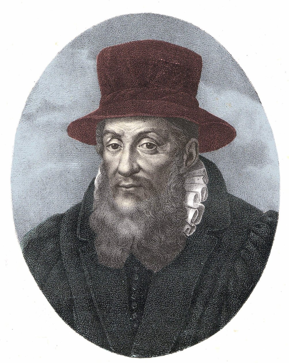 Retrato de Jacques Cujas (1520 - 1590) Jurisconsulto francês de Unknown artist