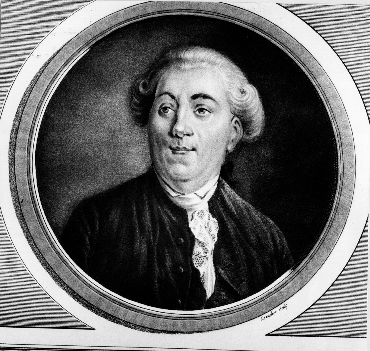 Retrato de Jacques Necker (1732-1804) Ministro de Estado francês. Gravura em "Coleção completa de pinturas históricas da revolução francesa, em três volumes". 1804. de Unknown artist