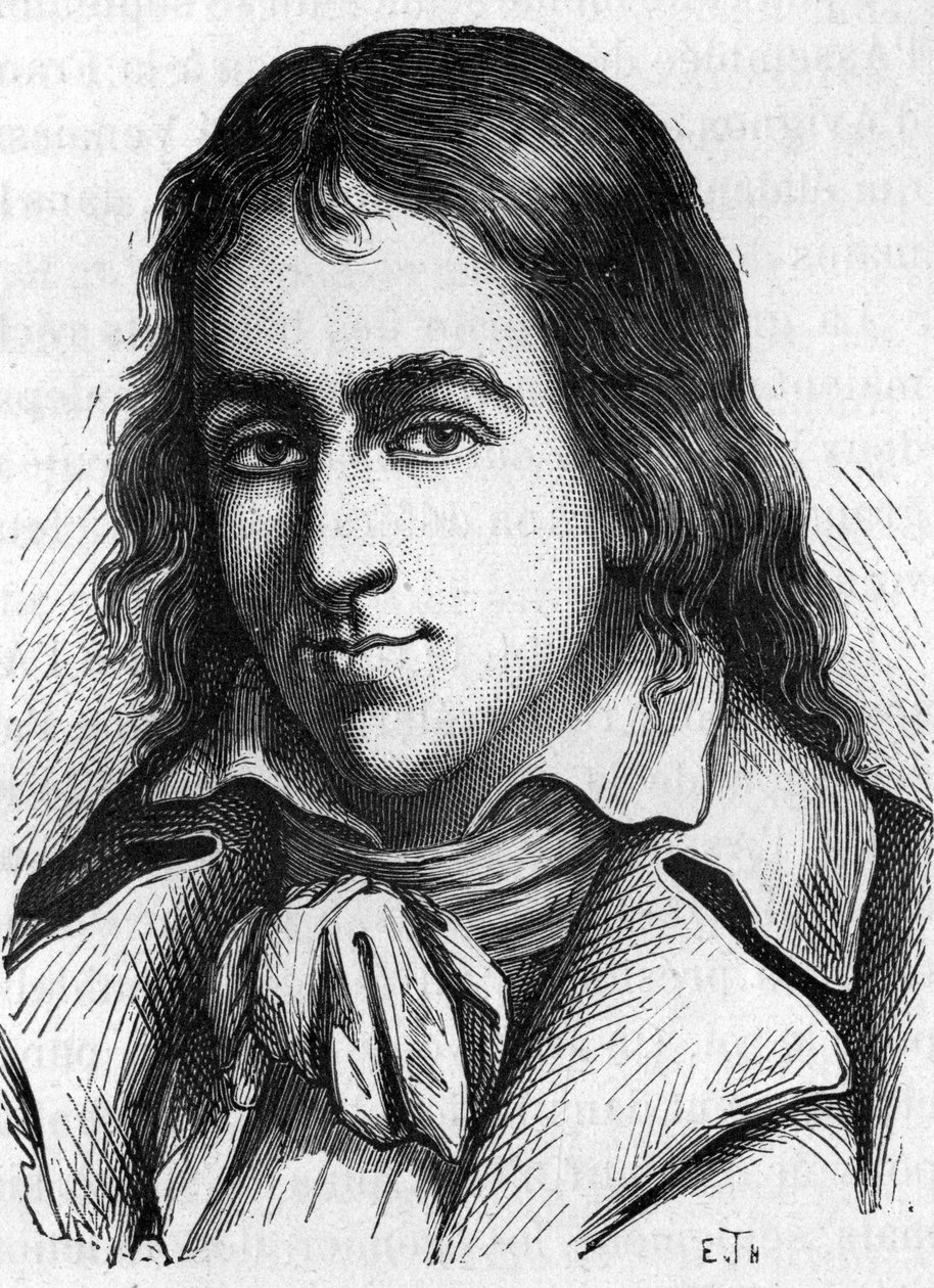 Retrato de Jacques René Hébert. Jornalista e político francês 1757-1794 de Unknown artist