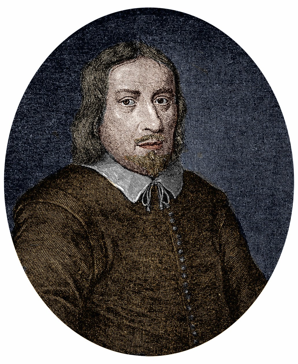 Retrato de Jakob Bohme (ou Boehme) (1575-1624) filósofo e místico alemão. Gravura do século XVII. de Unknown artist