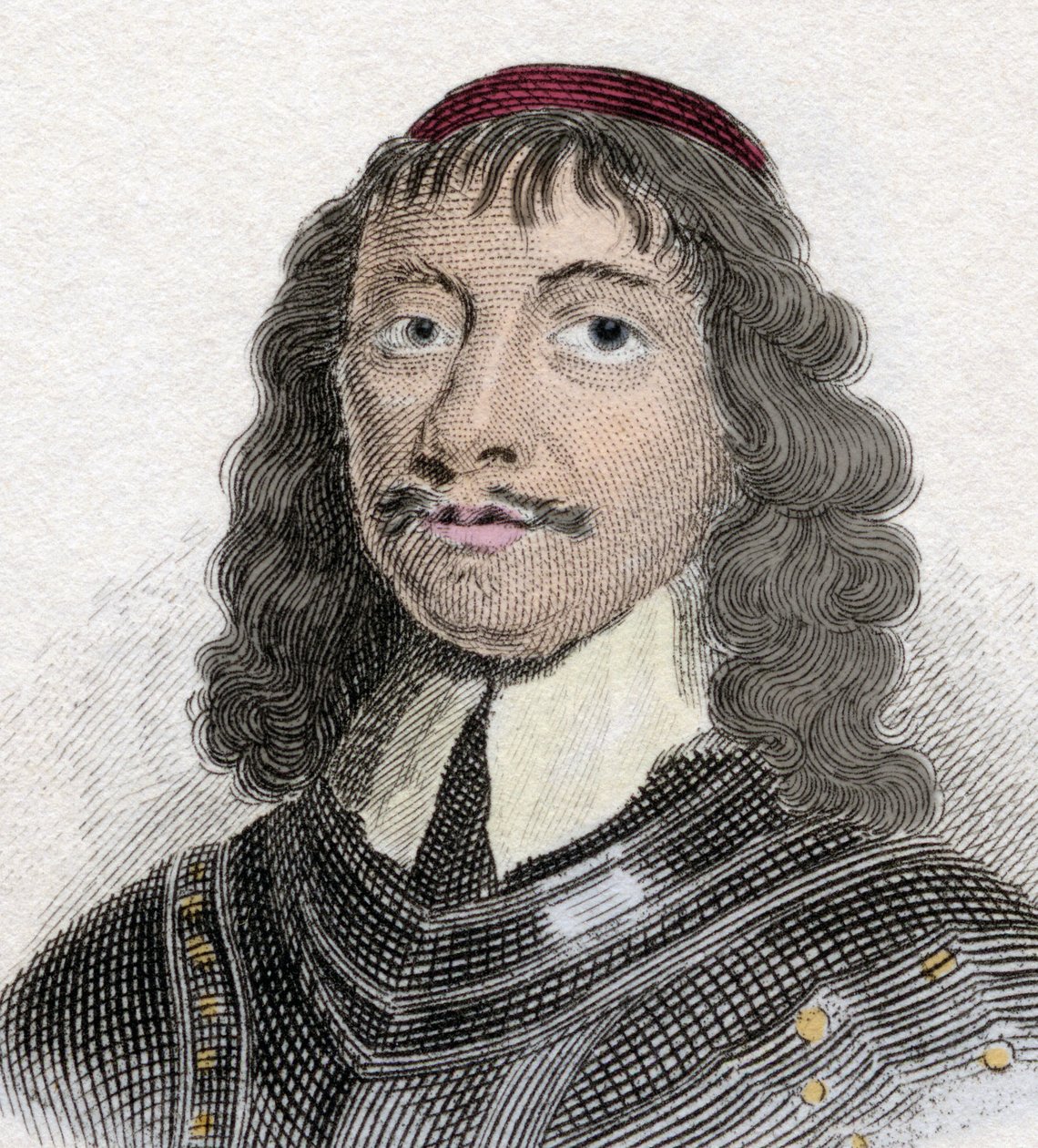 Retrato de James Graham (1612-1650) 5º Conde e 1º Marquês de Montrose, nobre e militar escocês. de Unknown artist
