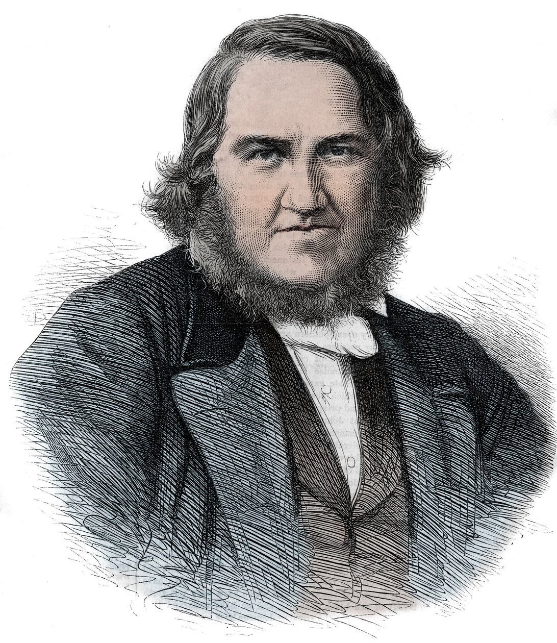 Retrato de James Young Simpson (1811-1870) Obstetra escocês - Sir James Young Simpson de Unknown artist