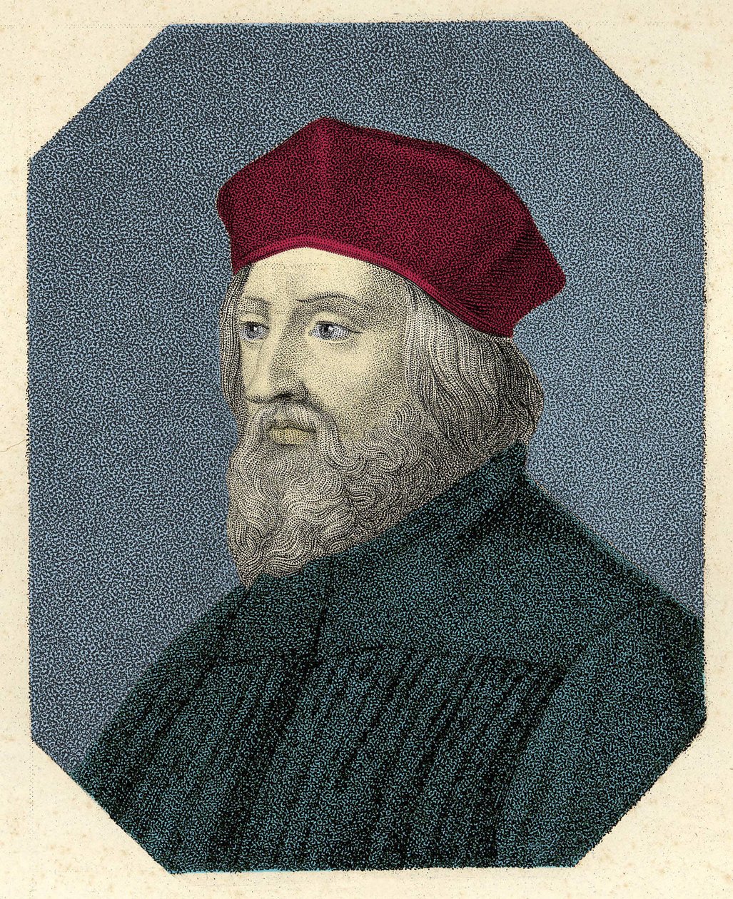 Retrato de Jan Hus (ou Jean Huss de Unknown artist