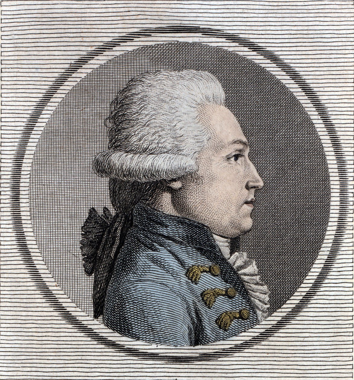 Retrato de Jean-Xavier (Jean Xavier) Gabinete de Pusy (1750-1806) engenheiro militar e um político francês. de Unknown artist