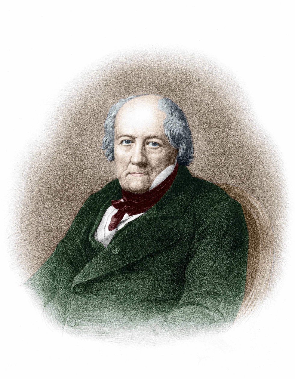 Retrato de Jean Baptiste Biot (1744 - 1862), químico francês. de Unknown artist