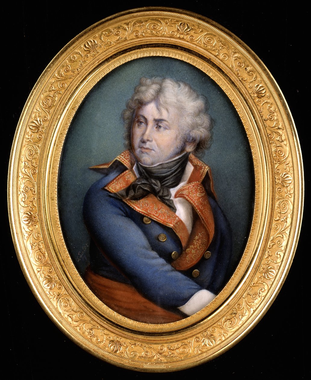 Retrato de Jean Baptiste Kléber (1753 - 1800). Pintura do século XIX. de Unknown artist