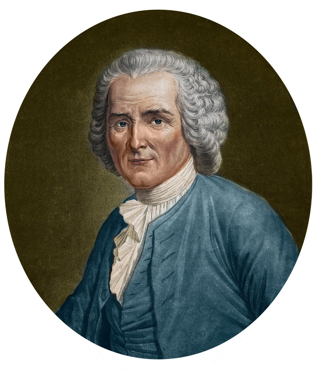 Retrato de Jean Jacques Rousseau de Unknown artist