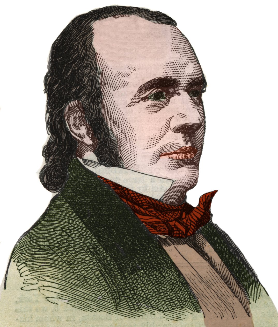 Retrato de Jean Louis Rodolphe Agassiz (1807-1873), naturalista americano. de Unknown artist