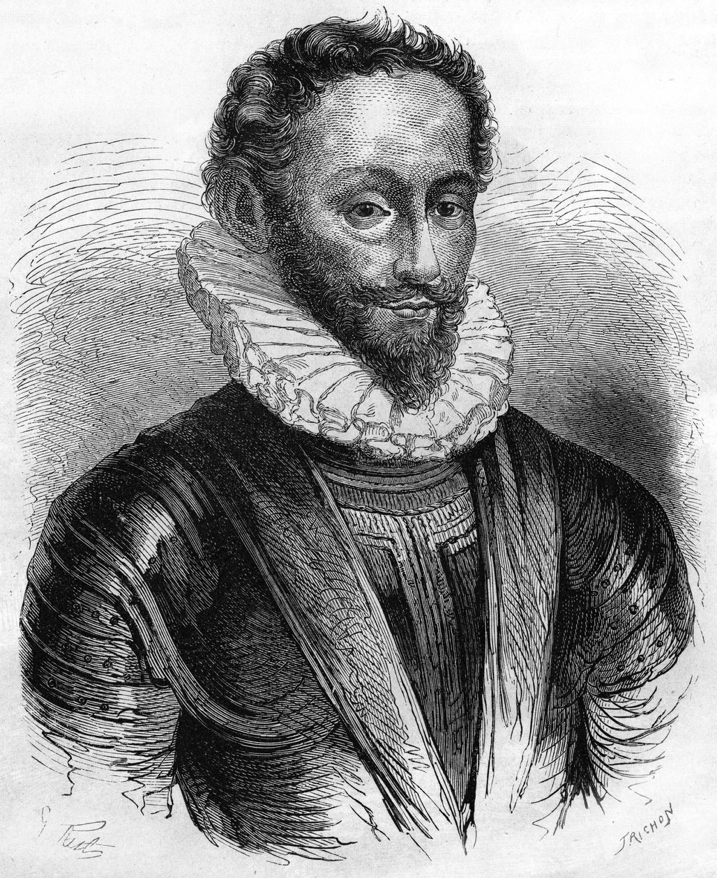 Retrato de Jean Louis de Nogaret de Valletta (1554-1642), Duque de Epernon. de Unknown artist