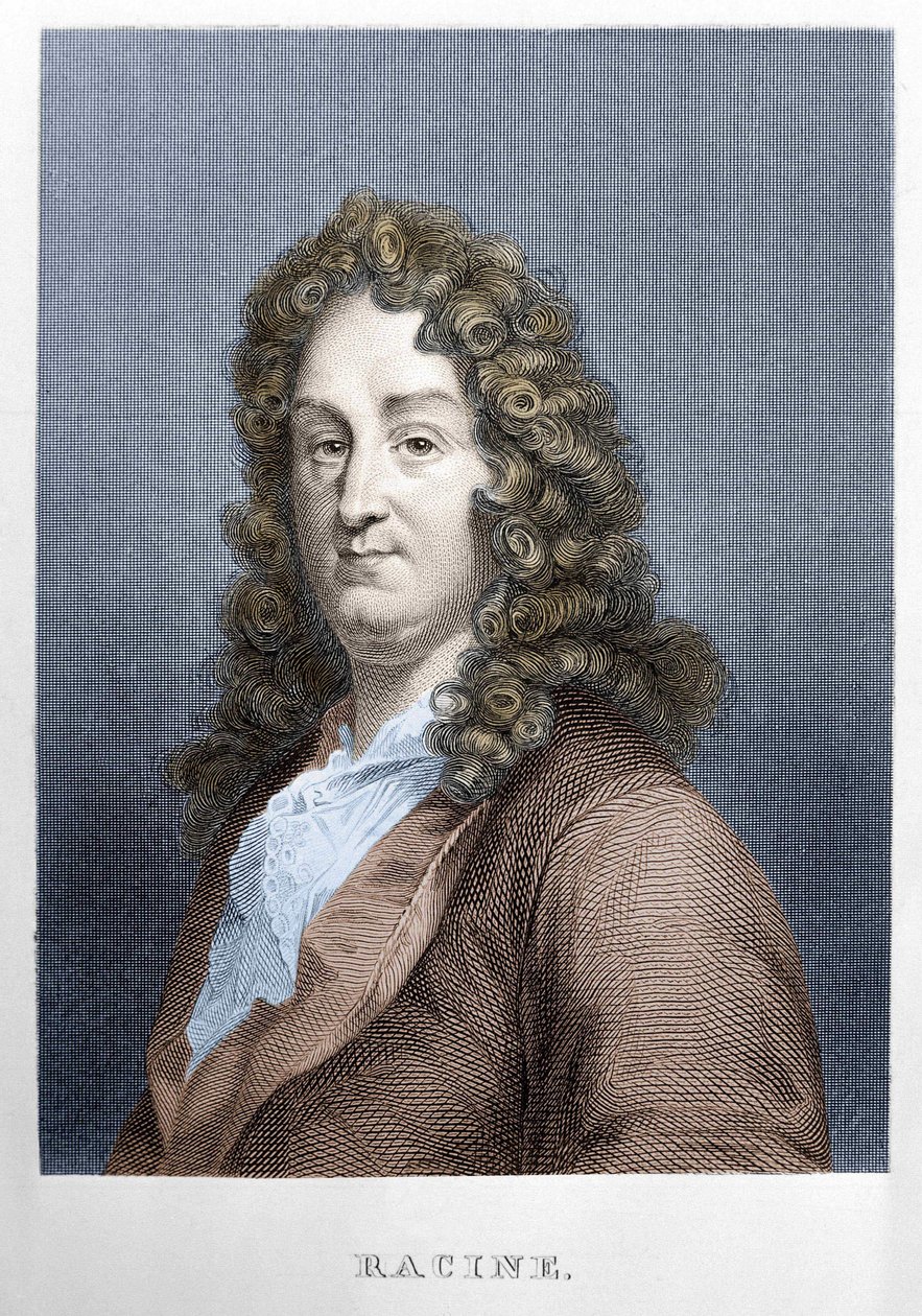 Retrato de Jean Racine (1639 - 1699), dramaturgo francês. de Unknown artist