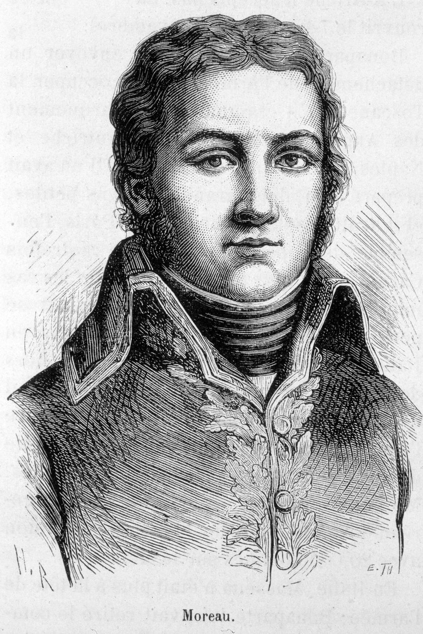 Retrato de Jean Victor (Jean-Victor) Moreau (1763-1813), general francais. de Unknown artist