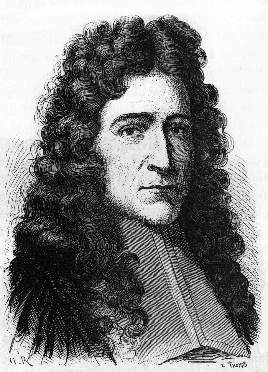 Retrato de Jen Domat. Jurisconsulto francês. (1625-1696) de Unknown artist