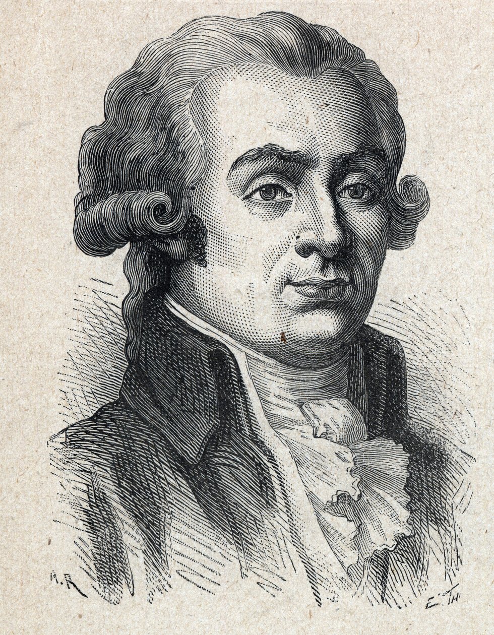 Retrato de Jerome Petion de Villeneuve (1756-1794), político francês. de Unknown artist