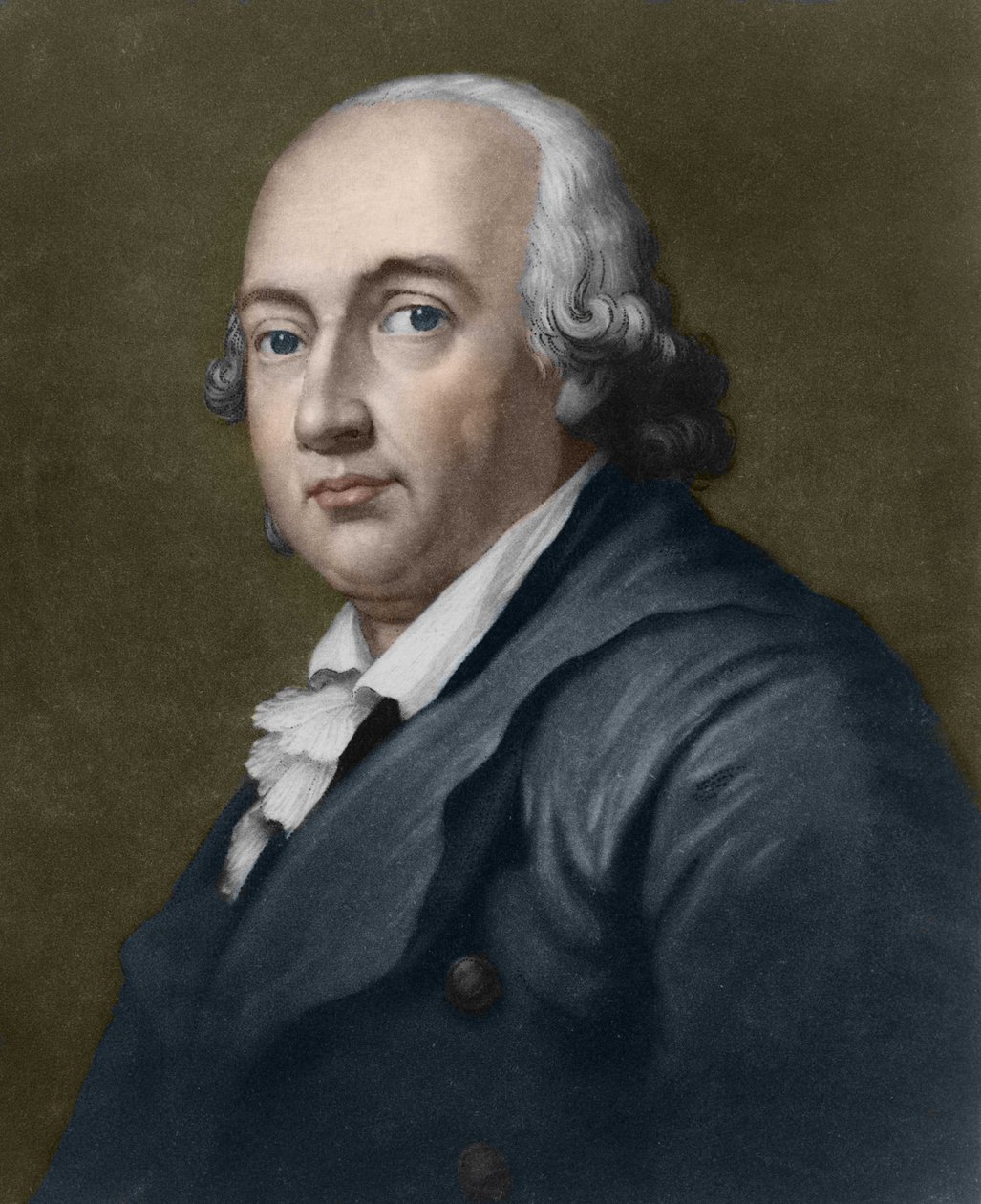Retrato de Johann Gottfried Herder (1744-1803) filósofo, teólogo e linguista alemão. de Unknown artist