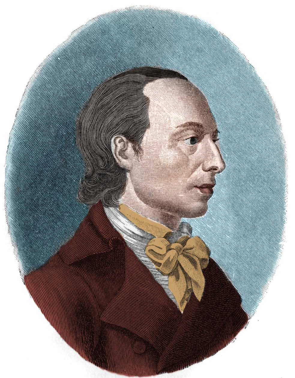 Retrato de Johann Heinrich Voss (Jean Henri Voss de Unknown artist