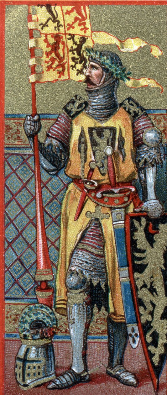 Retrato de John (Johann) I de Brabant, conhecido como o Vitorioso de Unknown artist