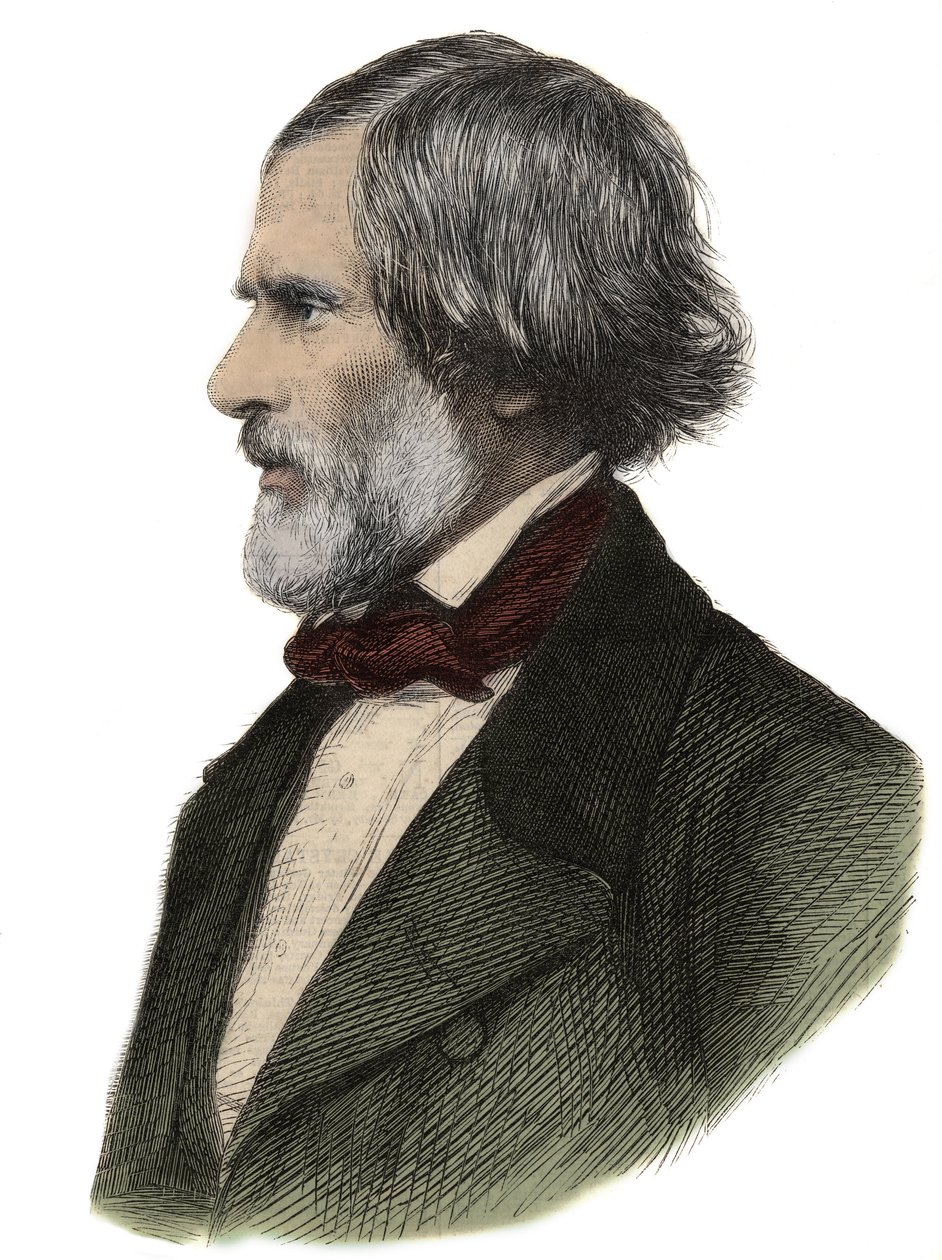 Retrato de John Gibson (1790-1866), escultor inglês - John Gibson, escultor britânico de Unknown artist