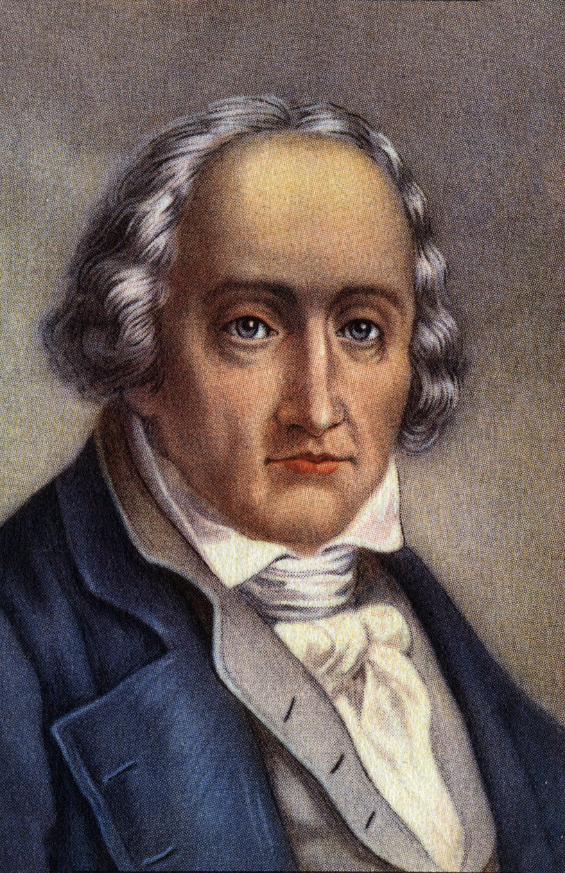 Retrato de Joseph Marie Jacquard, inventor do tear. de Unknown Artist