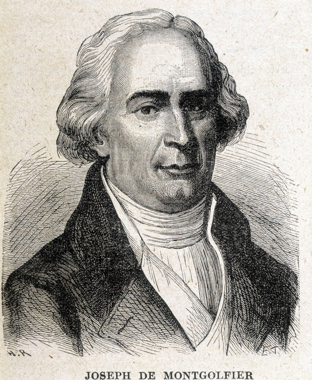 Retrato de Joseph de Montgolfier (1740 - 1810). de Unknown artist