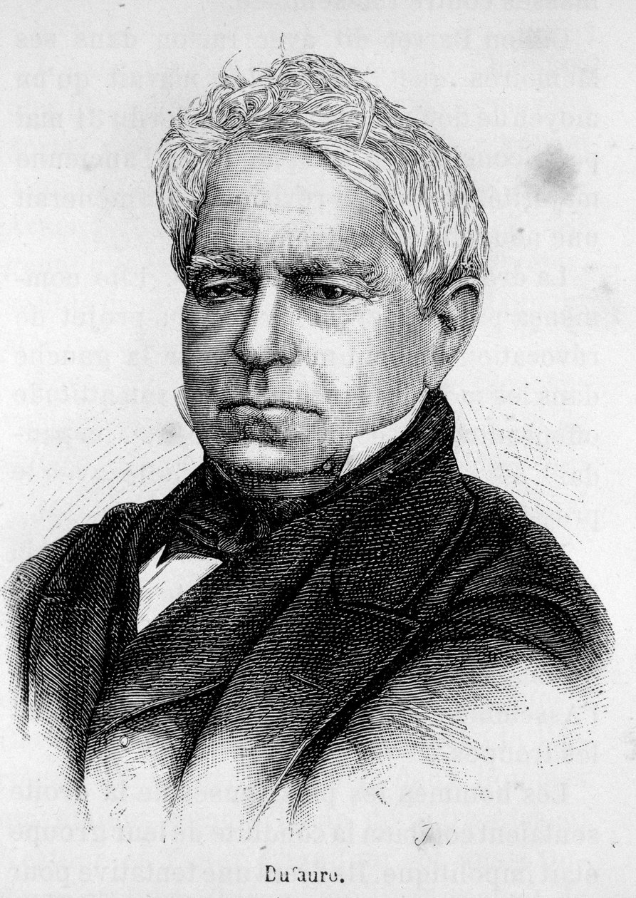 Retrato de Jules Armand (Jules-Armand) Dufaure, advogado e político francês (1798-1881). de Unknown artist